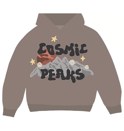 Broken Planet Market Hoodie 'Cosmic Peaks'