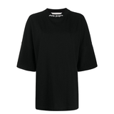 Palm Angels Logo Neck Tshirt - Black